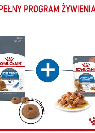 Royal Canin Light Weight Care karma sucha dla kotów dorosłych, utrzymanie prawidłowej masy ciała 3kg