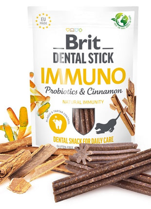 Brit Dental Stick Immuno Probiotics & Cinnamon 251g