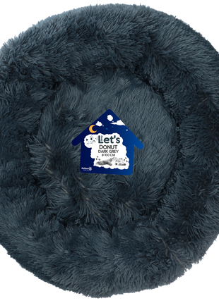 Let's Sleep Donut Donkergrijs