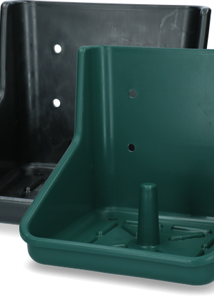 Liksteenhouder kunststof Robu 10 kg liksteen Groen