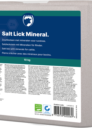 Excellent Liksteen Mineral Rund 10 kg