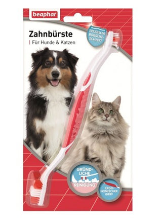 Beaphar Szczoteczka do zębów dwugłowicowa