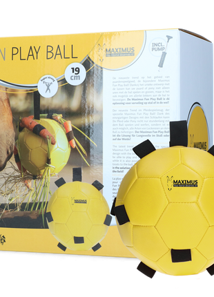 Excellent Horse Fun Play Ball Geel