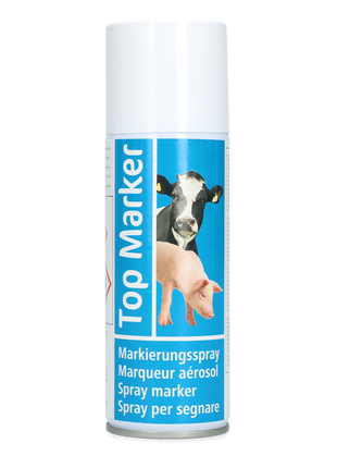 Merkspray voor vee groen Blauw