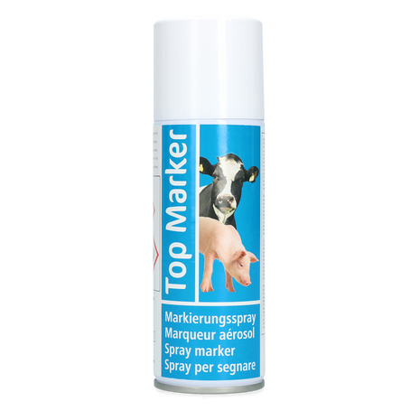 Merkspray voor vee groen Blauw