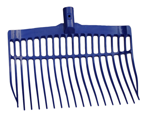 Mestvork zonder steel Blauw