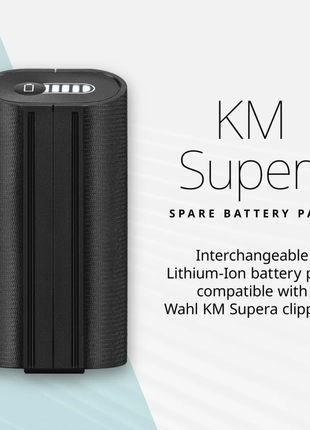 Wahl KM Supera Li-Ion battery pack