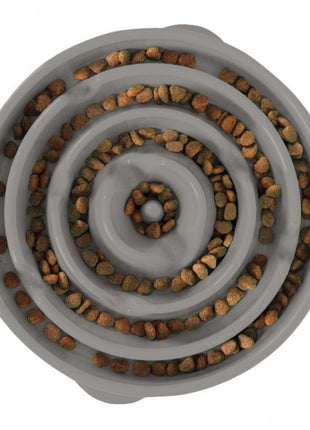 Outward Hound Fun Feeder Miska spowalniająca szara [69892]