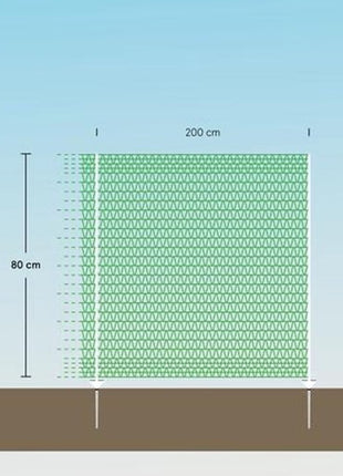 Euro-Netz Universeel 80 cm enkelpunt