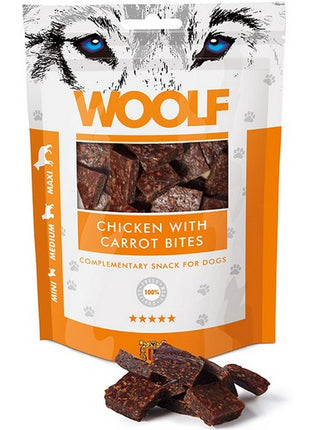 Woolf Chicken With Carrot Bites 100g