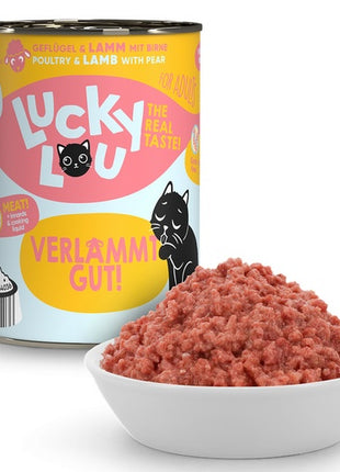 Lucky Lou Lifestage Adult Drób i jagnięcina puszka 400g