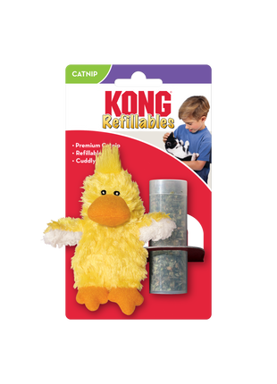 KONG Cat Refillable Catnip Duck
