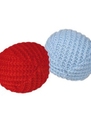 Trixie Piłka wełniana z kocimiętką 4,5cm 2szt [45728]