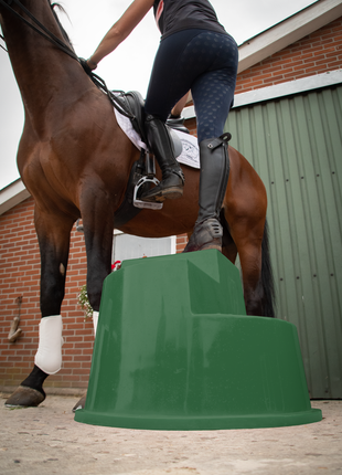 Excellent Horse Opstaphulp 3 Treden Groen