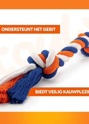 Oranje Flostouw Oranje, Wit en Blauw