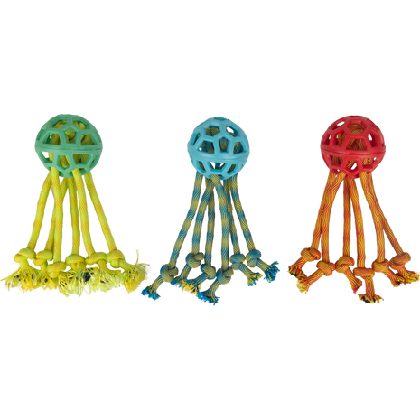 Pawise Play-N-Tug Rope Octopus