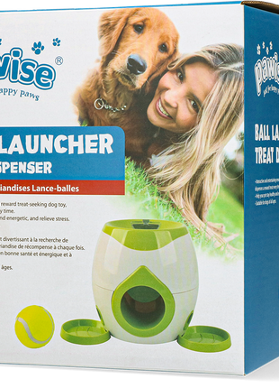 Pawise Ball Launcher Treat Dispenser