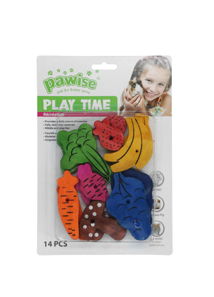 Pawise Play Time Small Pet Fruit & Veggie mix