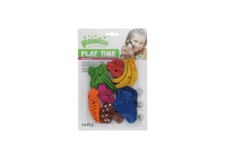 Pawise Play Time Small Pet Fruit & Veggie mix