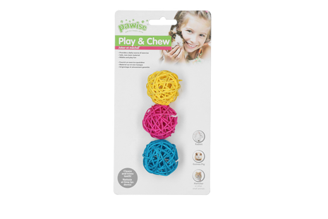 Pawise Play & Chew Balls