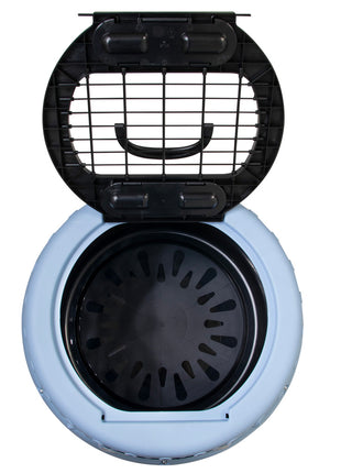 Petmate Get-A-Round Kennel For Cats Blue