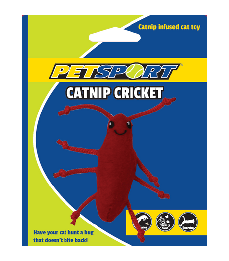 Petsport Catnip Cricket Rood