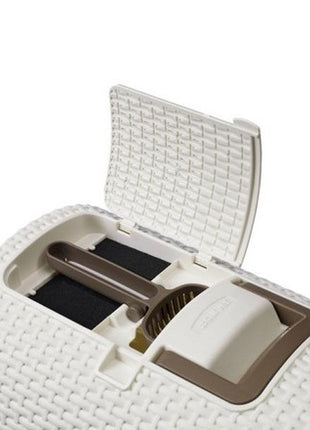 Curver Toaleta z filtrem dla kota beżowo-brązowa