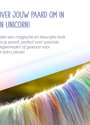 Paardenpraat Regenboog Kleurkrijt