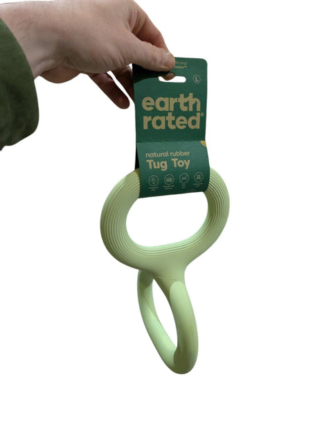 Earth Rated Tug Toy Rubber - Interactive tug toy for endless playtime fun
