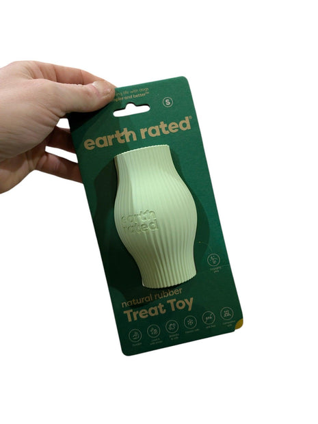 Earth Rated Treat Toy Rubber - Food and snack dispenser