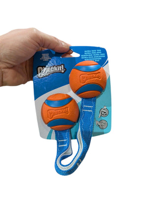 Chuckit Ultra Duo Tug – Durable Pull Toy with Balls
