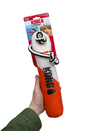 Kong Wild Shieldz Training Dummy Orange/White - Retrieving, swimming and obedience training