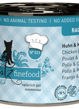 Catz Finefood Ragout N.613 Kurczak i Omułek puszka 190g