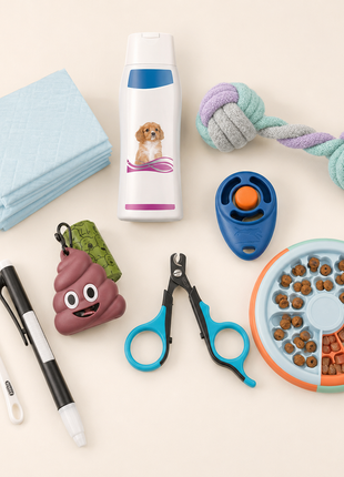 Puppy Starterbox 0-6 Maanden – Voordeelpakket met 9 Producten