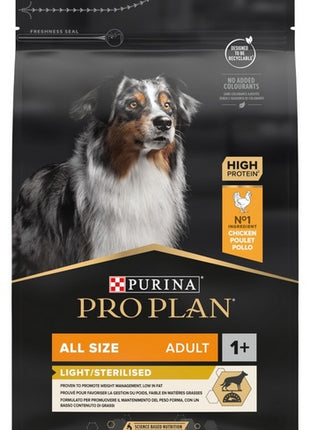 Purina Pro Plan Adult All Size Light/Sterilised 3kg