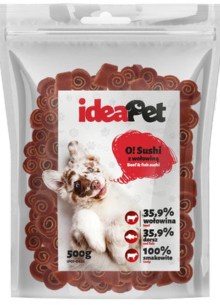 IdeaPet Sushi z wołowiną 500g