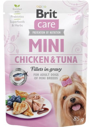 Brit Care Dog Mini Chicken & Tuna saszetka 85g