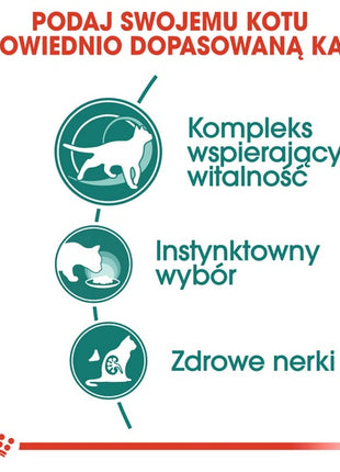 Royal Canin Instinctive +7 w sosie karma mokra dla kotów starszych, wybrednych saszetka 85g