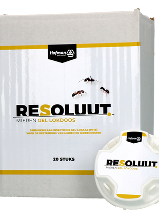 Resoluut Mieren Gel Lokdoos 20 stuks