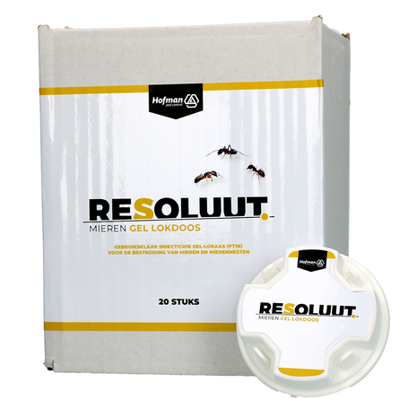 Resoluut Mieren Gel Lokdoos 20 stuks