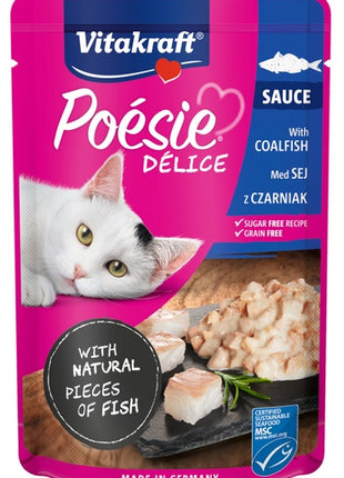 Vitakraft Poesie Deli Sauce czarniak saszetka 85g