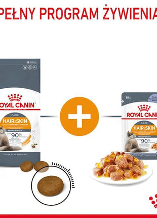 Royal Canin Hair & Skin Care karma mokra w galaretce dla kotów dorosłych, lśniąca sierść i zdrowa skóra saszetka 85g
