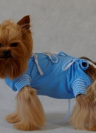 Grande Finale Koszulka pooperacyjna rozmiar 3 / 36cm niebieska [WET1]