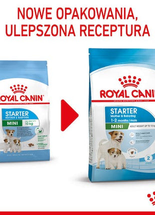 Royal Canin Mini Starter Mother&Babydog karma sucha dla szczeniąt do 2 miesiąca i suk karmiących ras małych 4kg