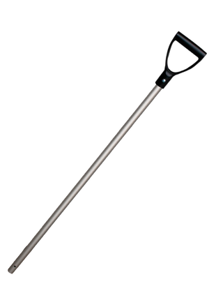 Schop steel aluminium 28x105 cm Zwart handvat