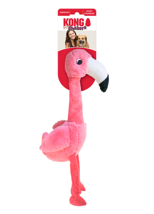 Kong Shakers Honkers Flamingo - With squeaker for extra fun