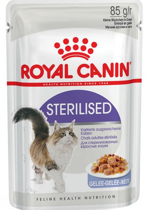 Royal Canin Sterilised w galaretce karma mokra dla kotów dorosłych, sterylizowanych saszetka 85g