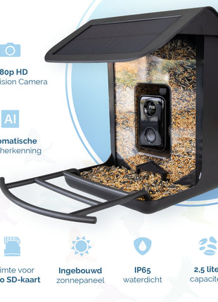 AI Bird Feeder met Camera
