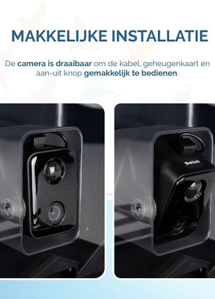 AI Bird Feeder met Camera