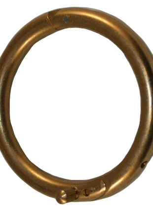 Stierring messing 61 mm + schroef